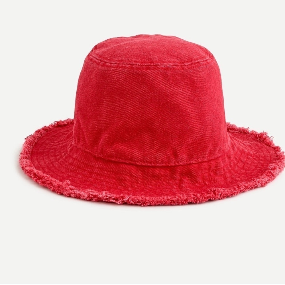 J Crew Frayed-edge bucket hat
J4077